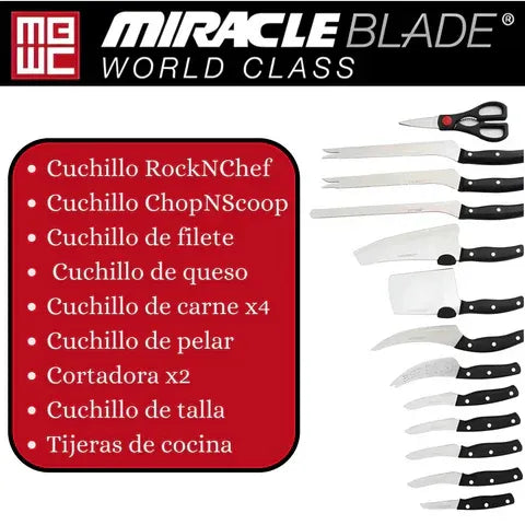 Set de Cuchillos Profesionales X13: El aliado definitivo para tu cocina
