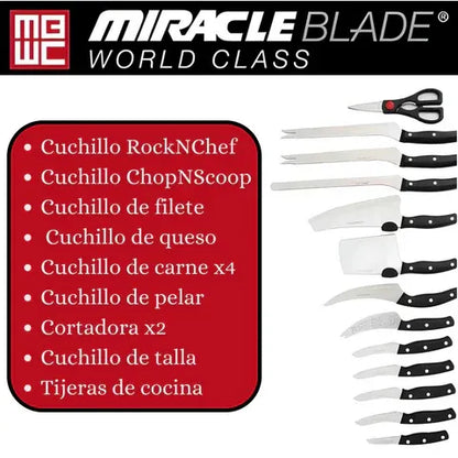 Set de Cuchillos Profesionales X13: El aliado definitivo para tu cocina